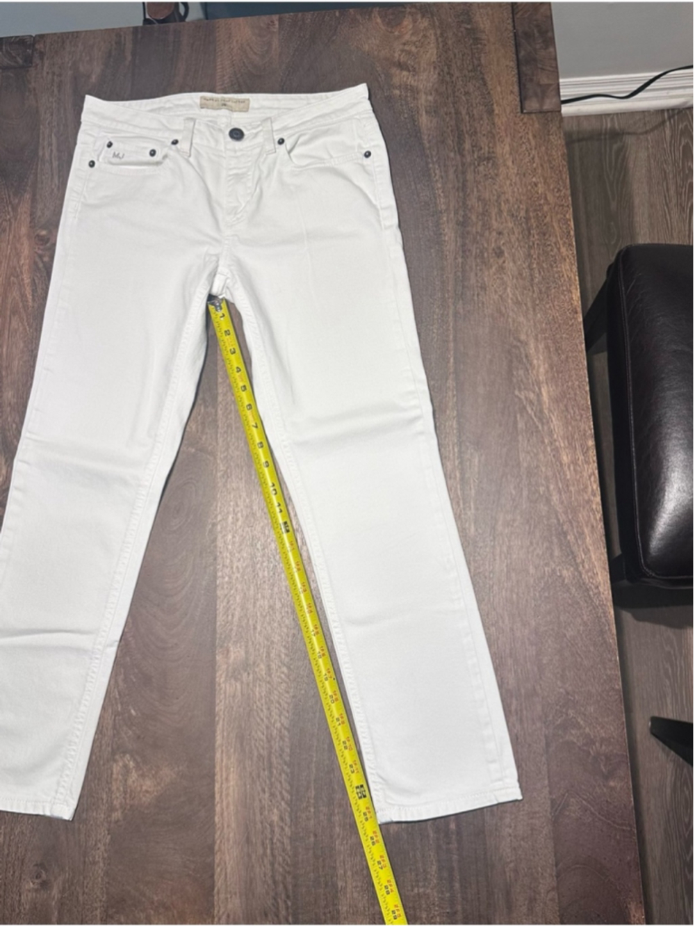 Marc by Marc Jacobs M193027 White Carrie Wash Jeans Size 28 Denim - Picture 7 of 16